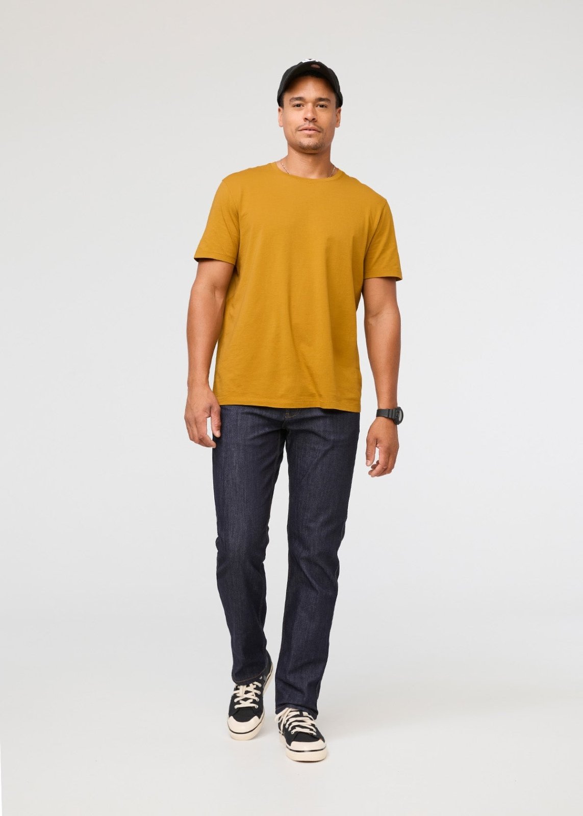 mens 100% pima cotton cider t-shirt full body